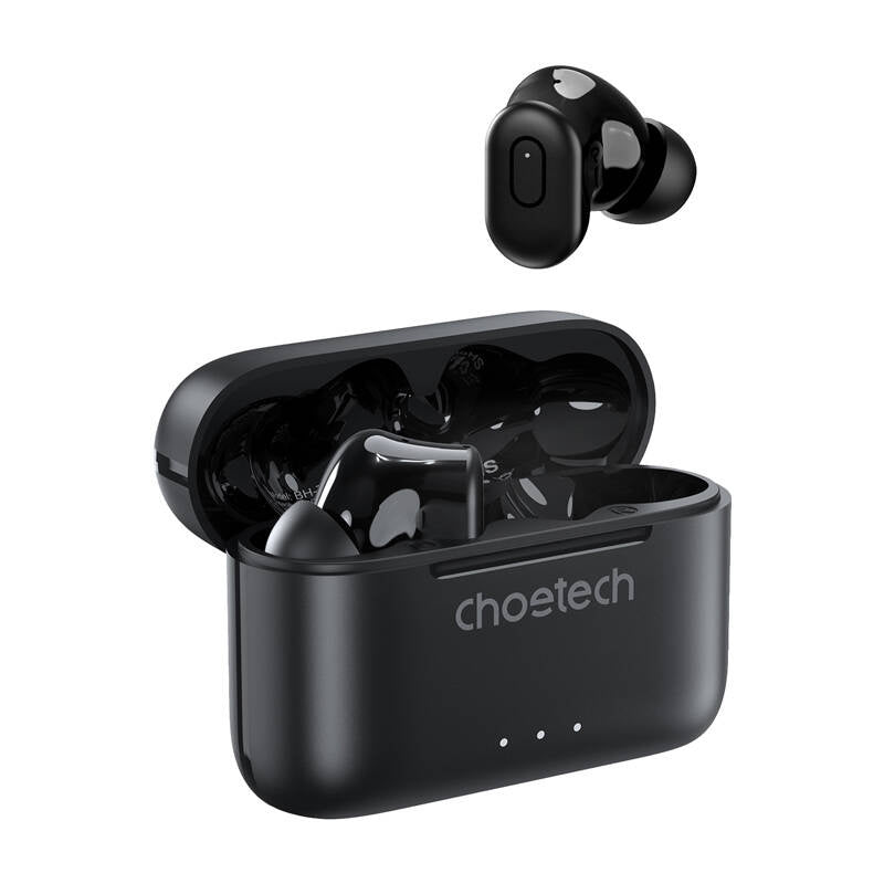 TWS Choetech BH-T15 ANC+ENC Wireless Headphones (black) - Product Image 1