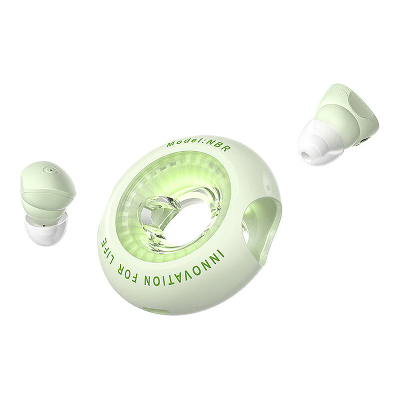 TWS Vention NBRG0 Earbuds T17 Wireless Headphones (green) - Product Image 2