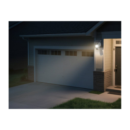 TP-LINK | Tapo C615F KIT | Solar-Powered Floodlight Pan/Tilt Security Camera Kit | 3 MP | F/1.6 | H.264 | MicroSD Card U