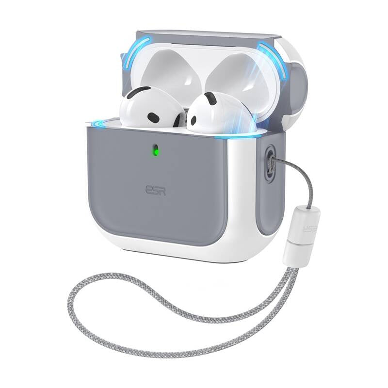 AirPods 4 Orbit Hybrid case (white) - Product Image 1