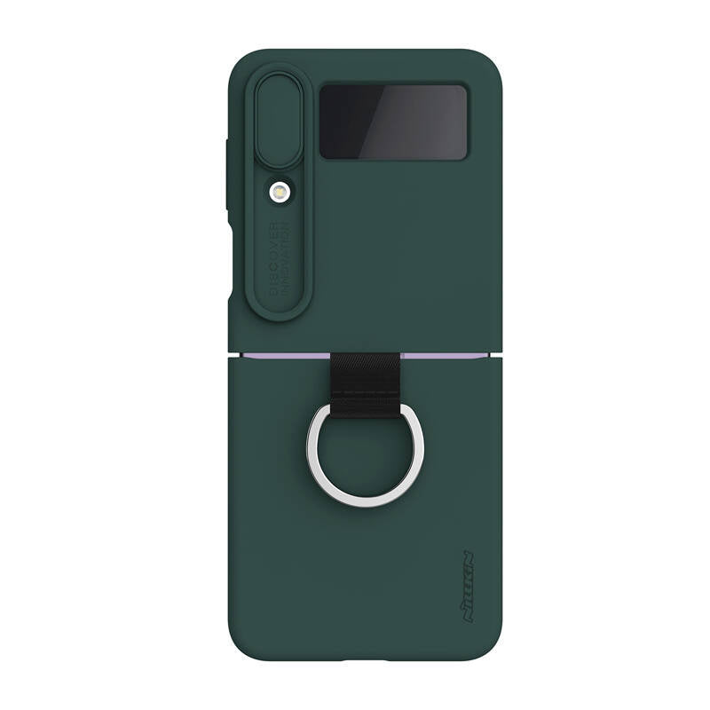 Etui Nillkin CamShield Silky Samsung Galaxy Z Flip 4 5G (zielony) - Product Image 1
