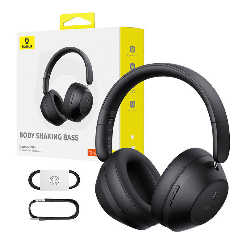 Baseus Bass 30 Max Wireless Headphones (black) - Product Image 9