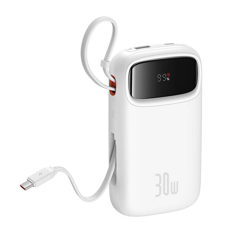 Powerbank Baseus QPow 2 20000mAh 30W 2xUSB-C (white) - Product Image 2