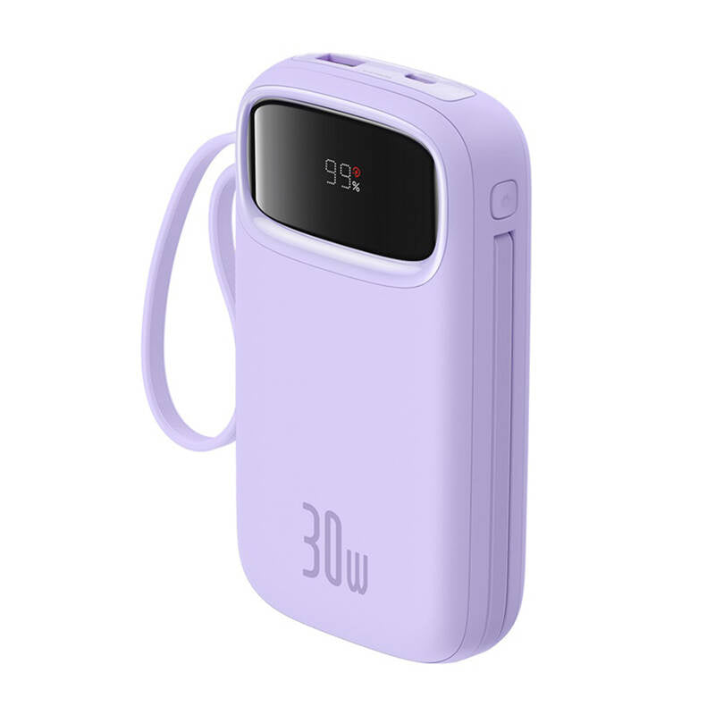 Baseus QPow 2 20000mAh 30W 2xUSB-C powerbank (purple) - Product Image 3