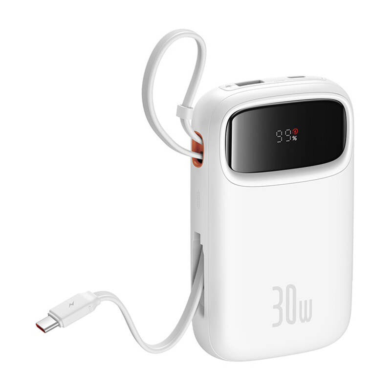 Baseus QPow 2 10000mAh 30W powerbank (white) - Product Image 4