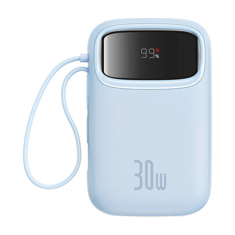 Powerbank Baseus QPow 2 10000mAh 30W 2xUSB-C (blue) - Product Image 1