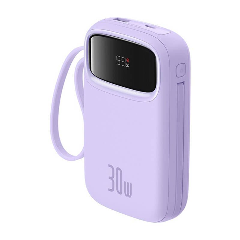 Baseus QPow 2 10000mAh 30W 2xUSB-C powerbank (purple) - Product Image 3