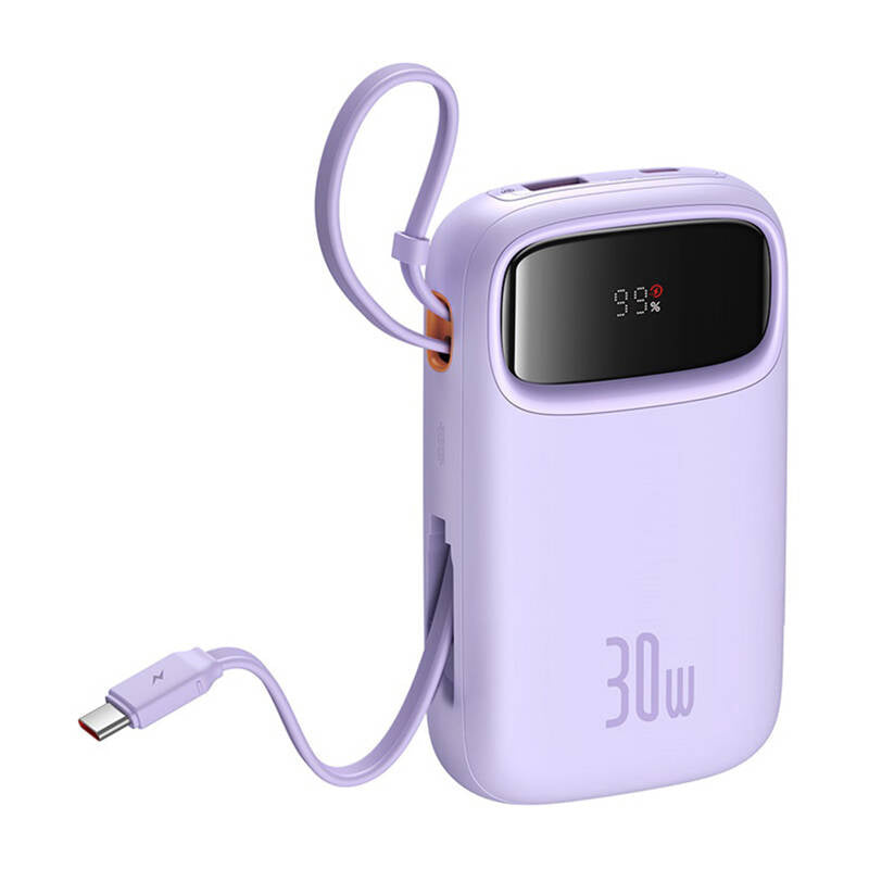 Baseus QPow 2 10000mAh 30W 2xUSB-C powerbank (purple) - Product Image 4