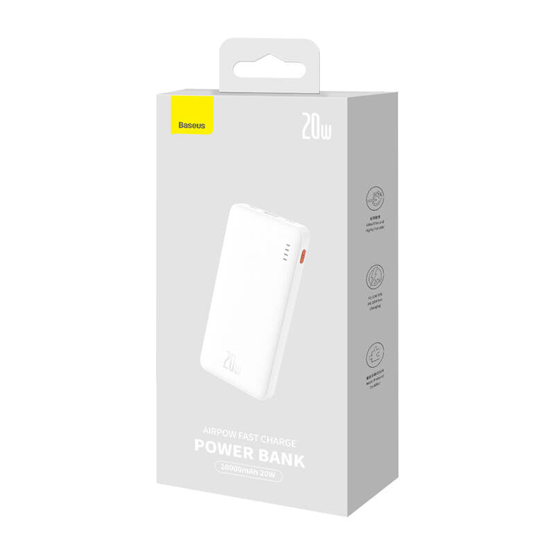 Baseus Airpow 10000mAh 20W powerbank (white) - Product Image 8