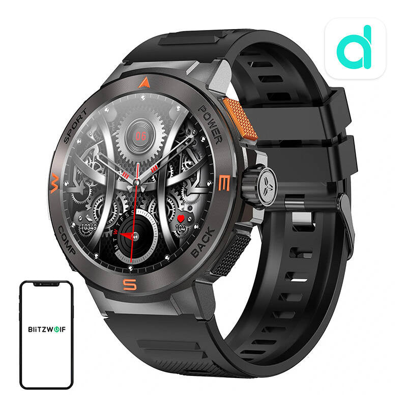 BlitzWolf BW-AT5 Smartwatch (schwarz)