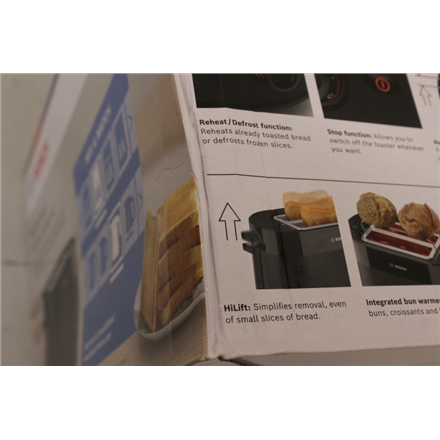SALE OUT. Bosch Compact Toaster | TAT2M123 MyMoment | Power 950 W | Number of slots 2 | Housing material Plastic | Black