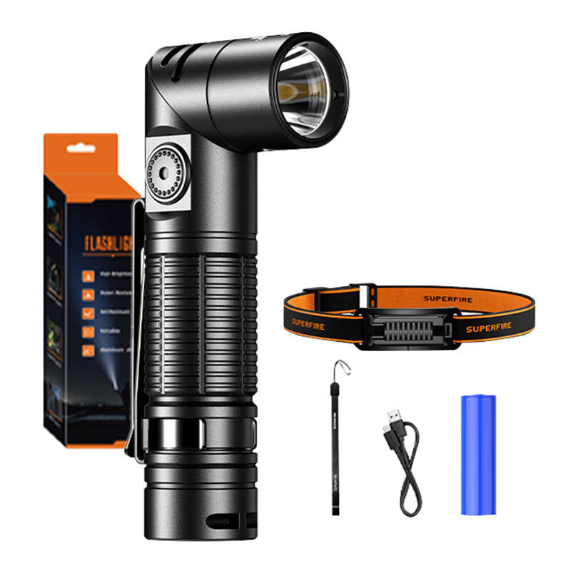 Superfire G19-S flashlight - brightness adjustment - Product Image 2