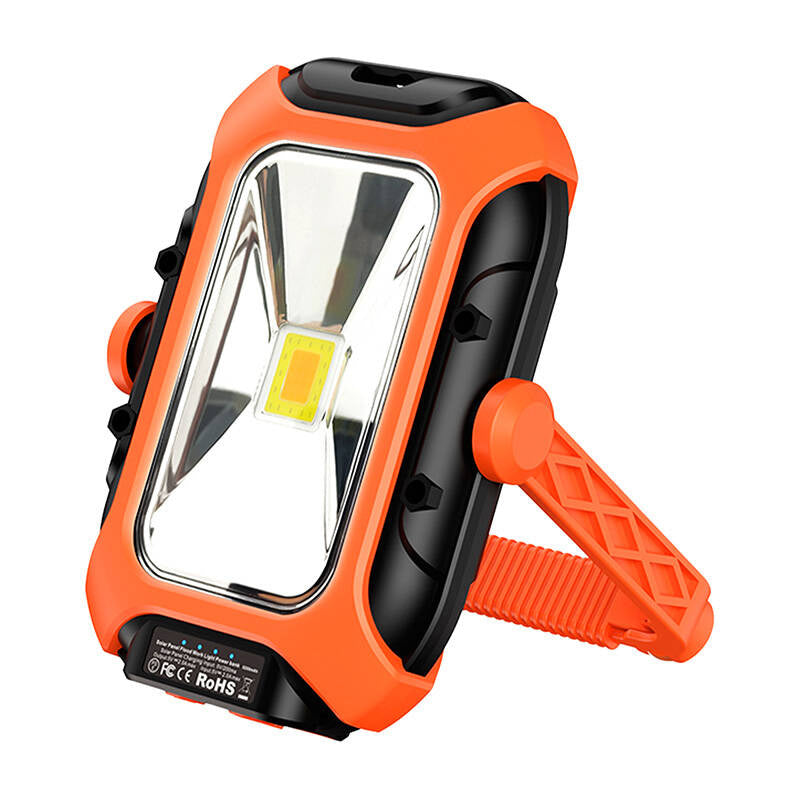 Workshop lamp with solar panel Superfire GM05 - 500 lm, powerbank. - Product Image 1