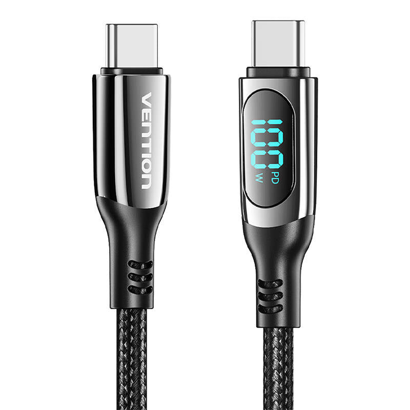 Vention TAYBAV USB 2.0 CC 100 W 5 A 1,2 m USB-Kabel (schwarz)