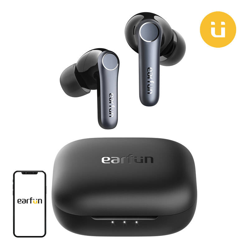 Wireless earphones TWS EarFun Air Pro 4, ANC (black) - Image 1