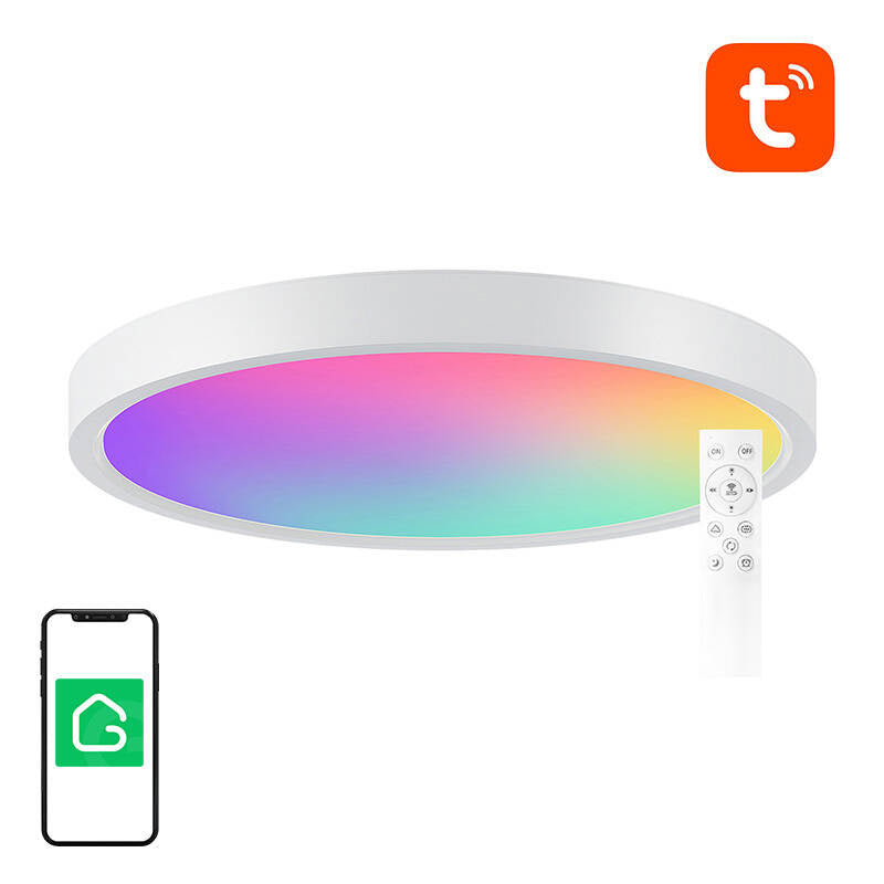 Smart ceiling lamp 30cm WiFi/Bluetooth 16M RGBCW Gosund LB12 1920lm Tuya + Remote Control. - Product Image 1