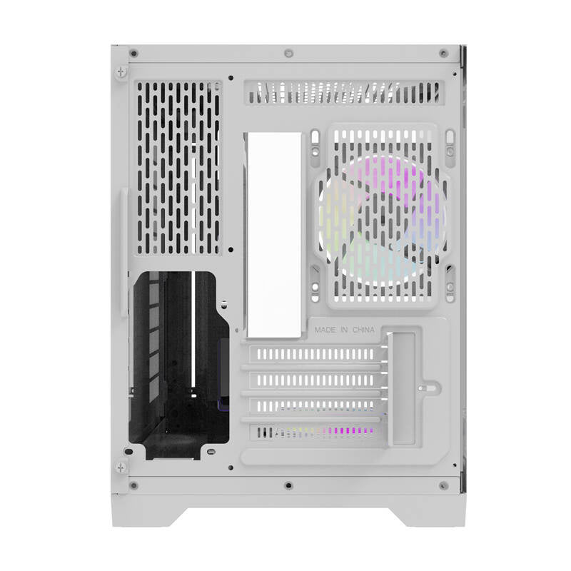 Darflash FT418 computer case + 6 aRGB fans (white) - Product Image 3