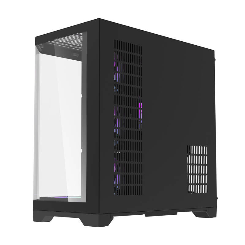 Darflash FT418 PRO Computergehäuse + 7 aRGB-Lüfter (schwarz)