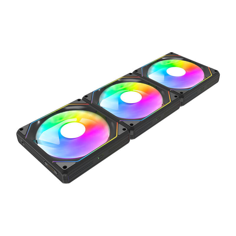 Darkflash Gauss G24 3-in-1 Computerlüfter (schwarz)