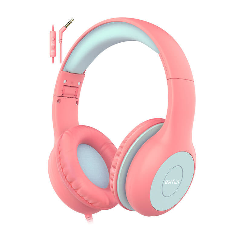 EarFun Kids K1 In-Ear Headphones (purple-pink) - Product Image 1