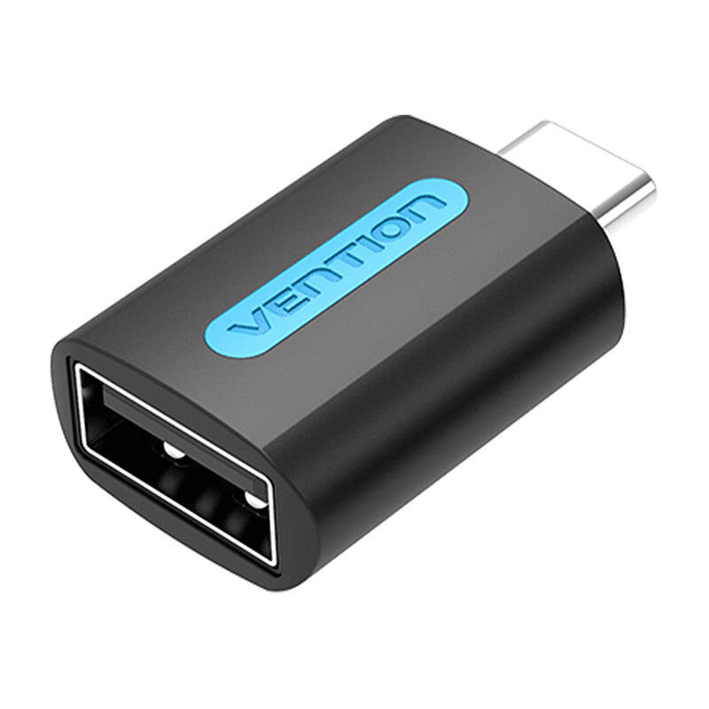 Vention USB Adapter CDTB0, USB-C Stecker auf USB 2.0 Buchse (schwarz)
