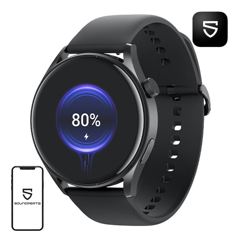 Soundpeats Watch4 Smartwatch (schwarz)