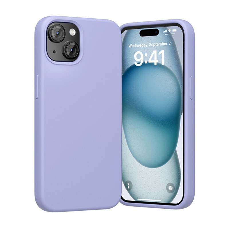 Vention KUFV0-20 Silicone Case for iPhone 15 Plus (purple) - Product Image 2