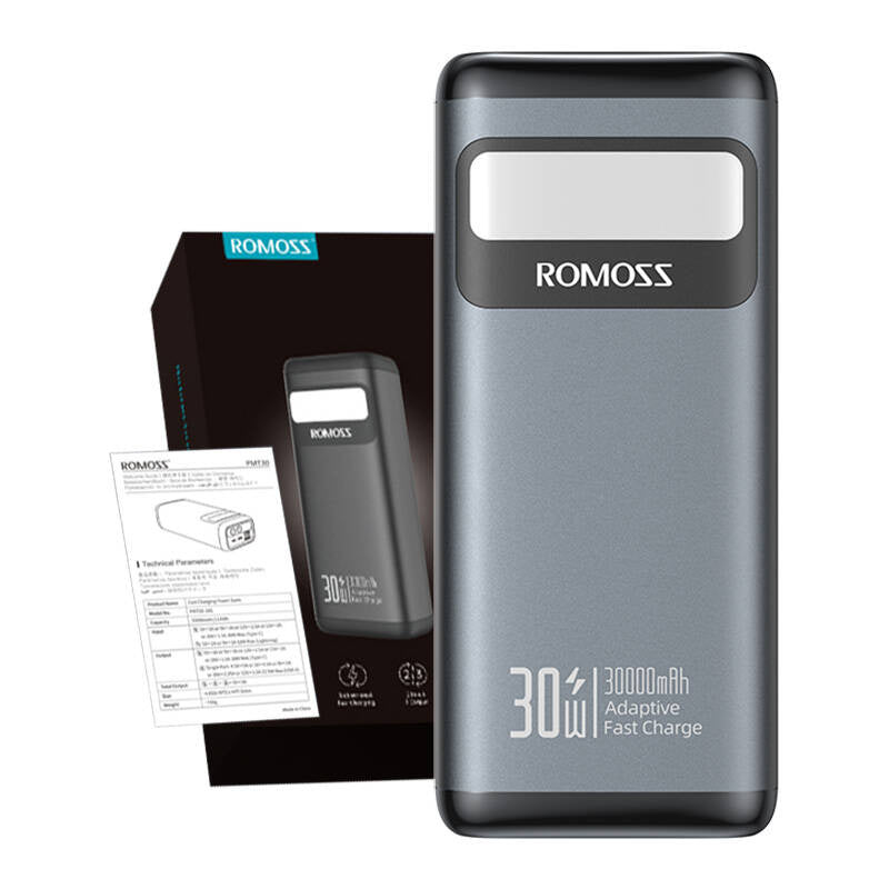 Powerbank PMT30 Romoss 30000mAh 30W (black) - Product Image 4