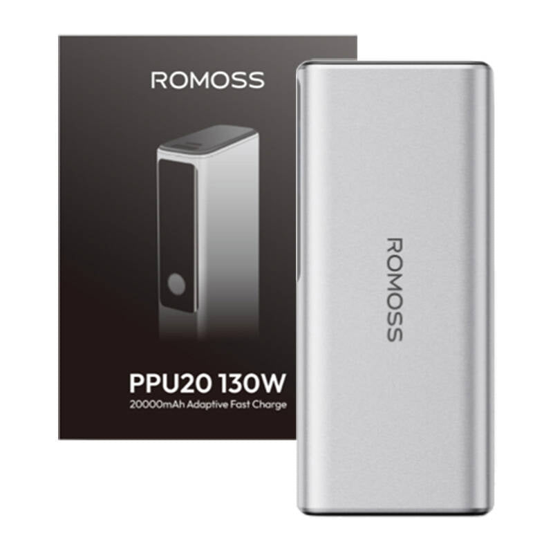 Romoss PPU20 20000mAh 130W Powerbank (silver) - Product Image 2