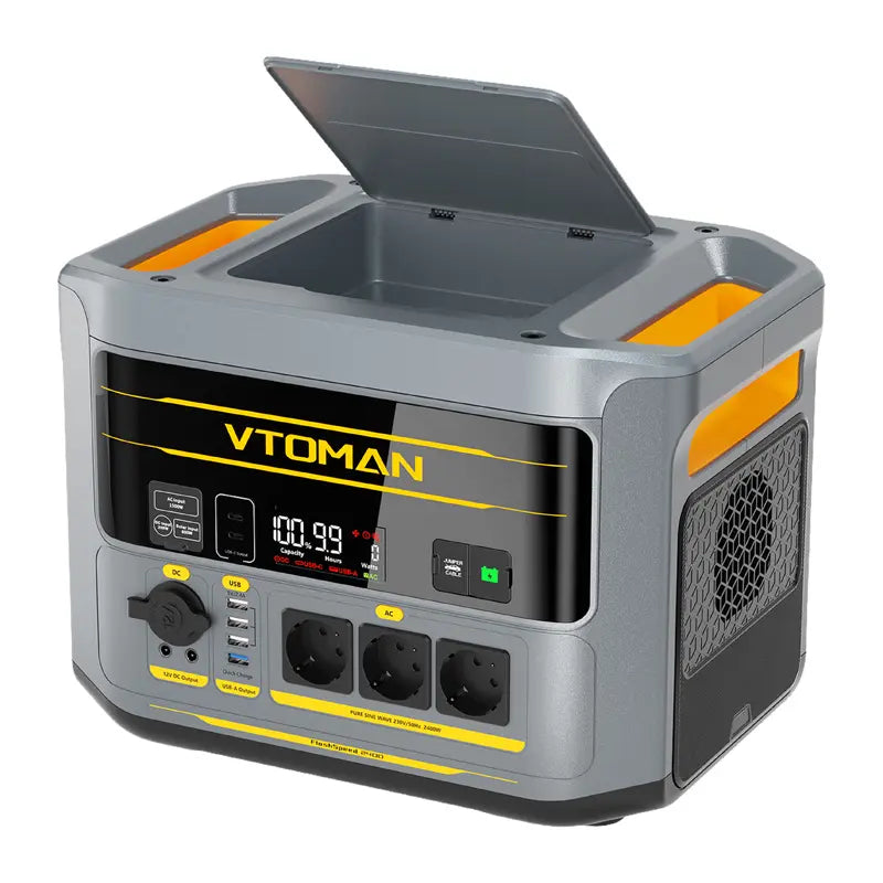 Portable power station VTOMAN FlashSpeed2400 2400W - Image 4