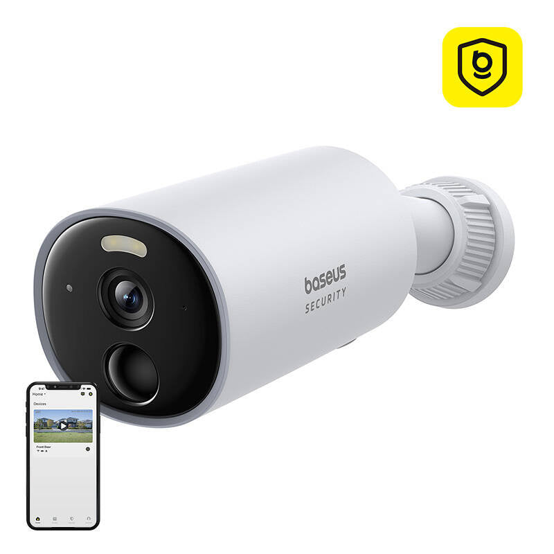 Baseus B1 2k Outdoor Camera (White) - Product Image 1
