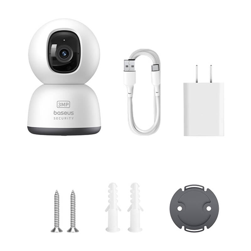 Baseus P1 Lite 2K Indoor Camera (White) - Product Image 6