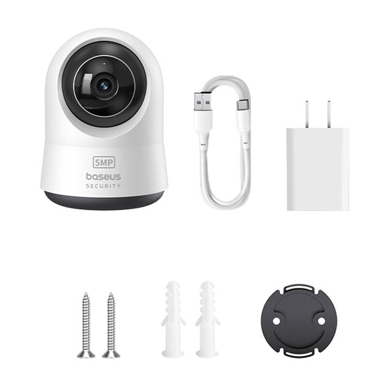 Baseus P1 Pro 3K Indoor Camera (White) - Product Image 7