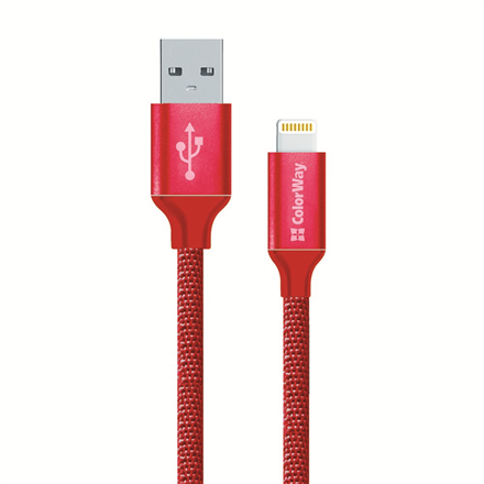 ColorWay | Data Cable | Apple Lightning | 2.1 A