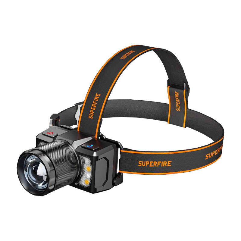 Headlight Superfire HL25, 700lm, USB-C - Image 1