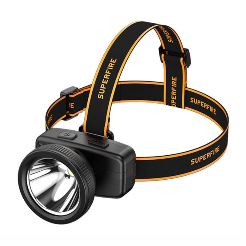 Superfire HL55 headlamp, 150 lm, USB-C, 4 modes, 270 m - Image 1