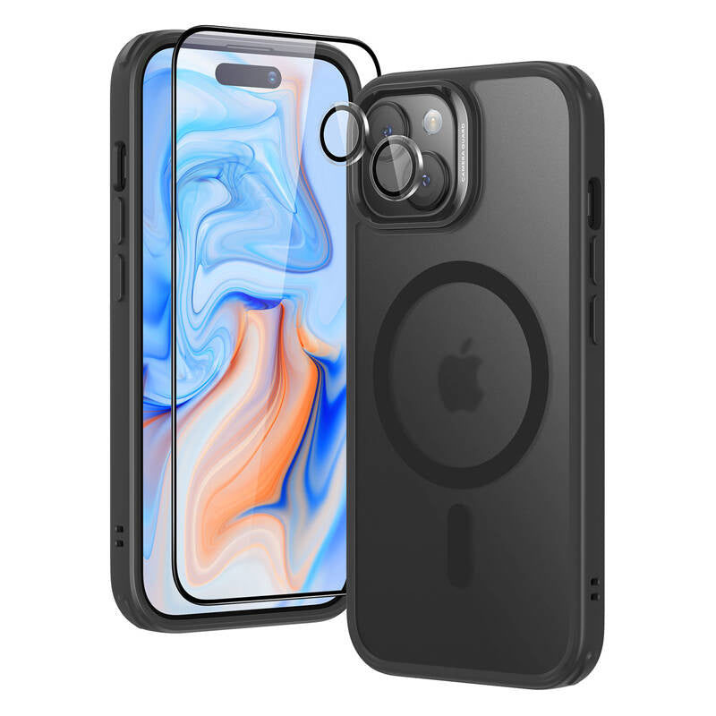 ESR Classic Hybrid (HaloLock) Case for iPhone 15 Plus (black) - Product Image 1