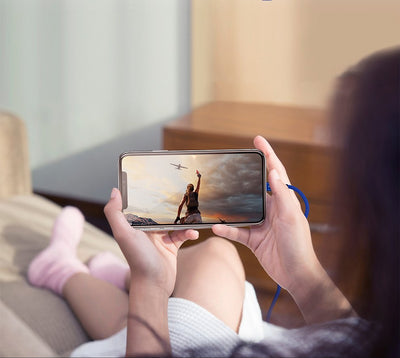 Baseus Yiven fabric braided cable USB / Lightning 1.8M black (CALYW-A01)