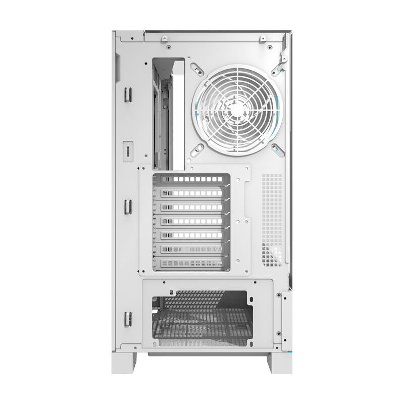 Darkflash DY450 PRO computer case (white) + 1 fan - Product Image 4