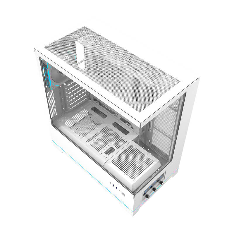 Darkflash DY451 PRO computer case (white) + 1 fan - Product Image 7