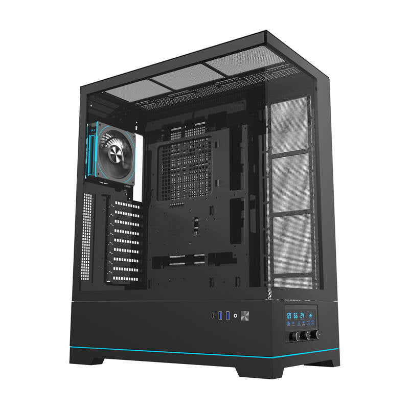 Darkflash DY451L PRO computer case (black) + 1 fan - Product Image 2