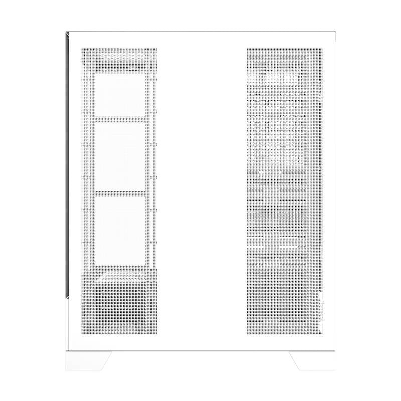 Darkflash DY451L PRO Computergehäuse (weiß) + 1 Lüfter