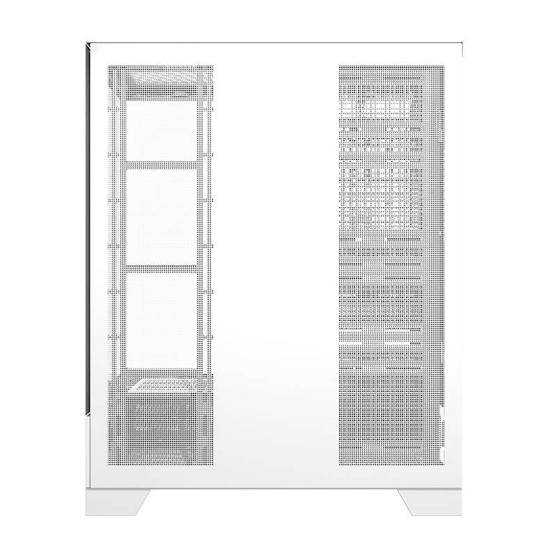 Darkflash DY451L Computergehäuse ohne Lüfter (weiß)