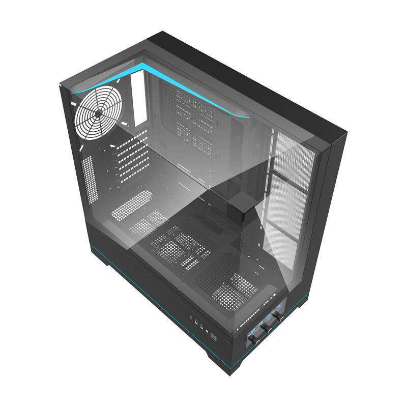 Darkflash DY450 computer case without fans (black) - Product Image 9