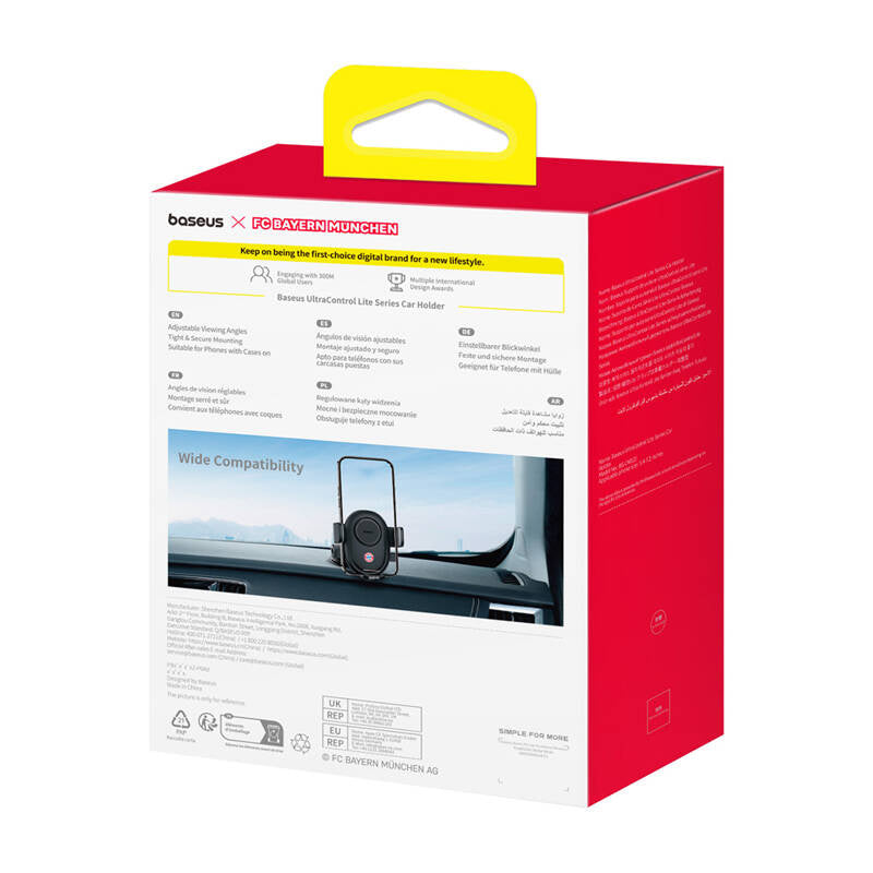 Baseus UltraControl Car Holder (black) Bayern Edition - Product Image 5