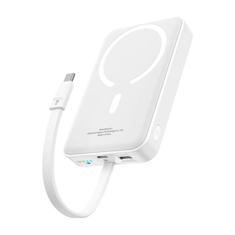Baseus Mini 10000mAh 30W Magnetic Powerbank (white) Bayern Edition - Product Image 4