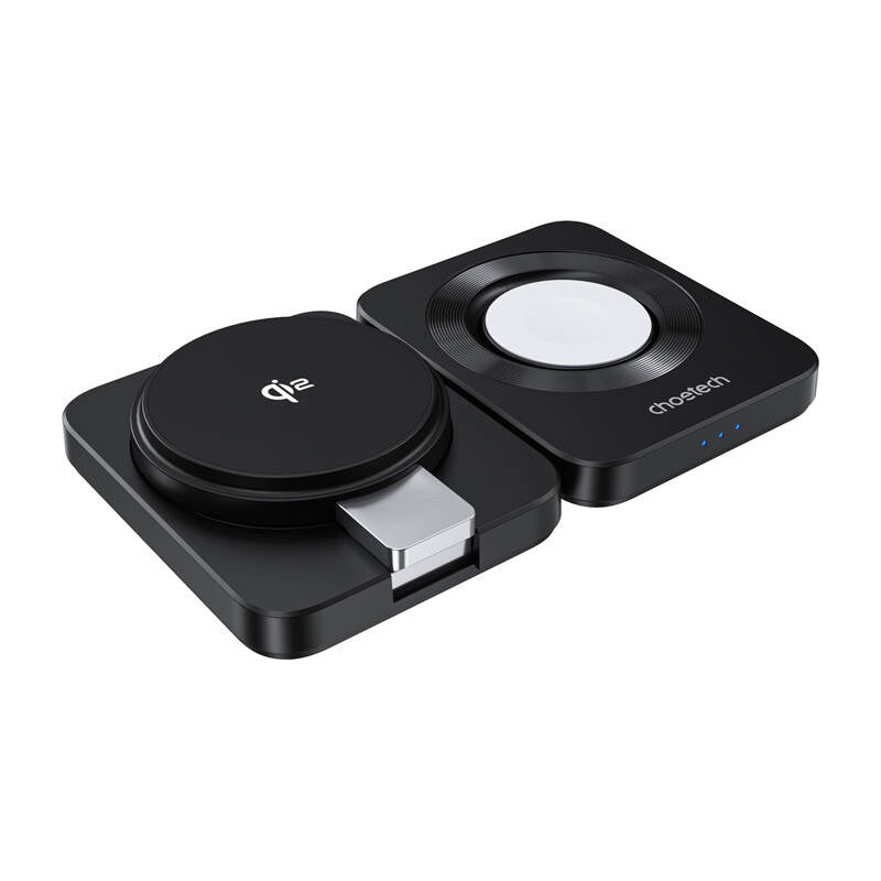 Foldable 3-in-1 magnetic charger Choetech Qi2 - Product Image 2
