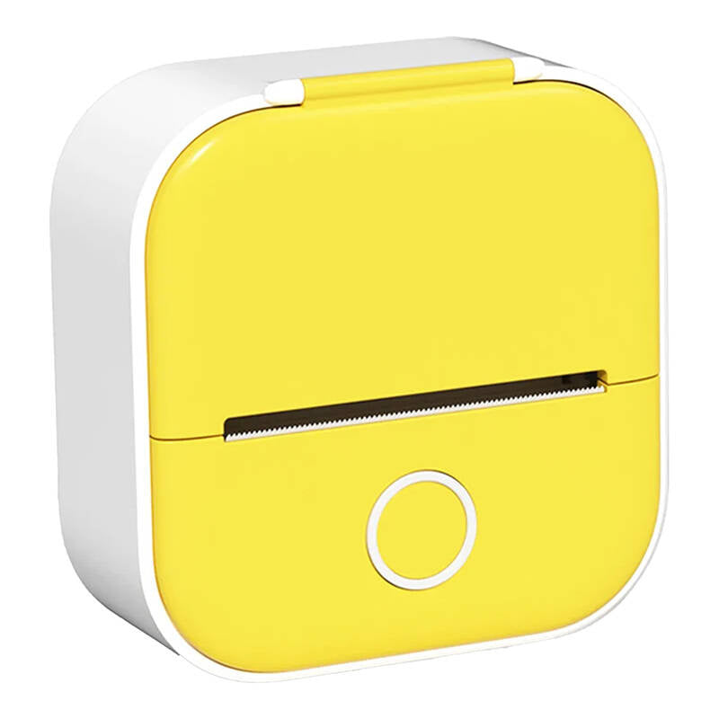 Phomemo T02 portable label printer (yellow) - Product Image 1