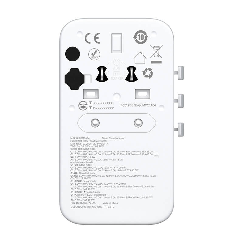 Adapter Roamplug mit 4G/LTE-WLAN-Hotspot GlocalMe Cloud SIM