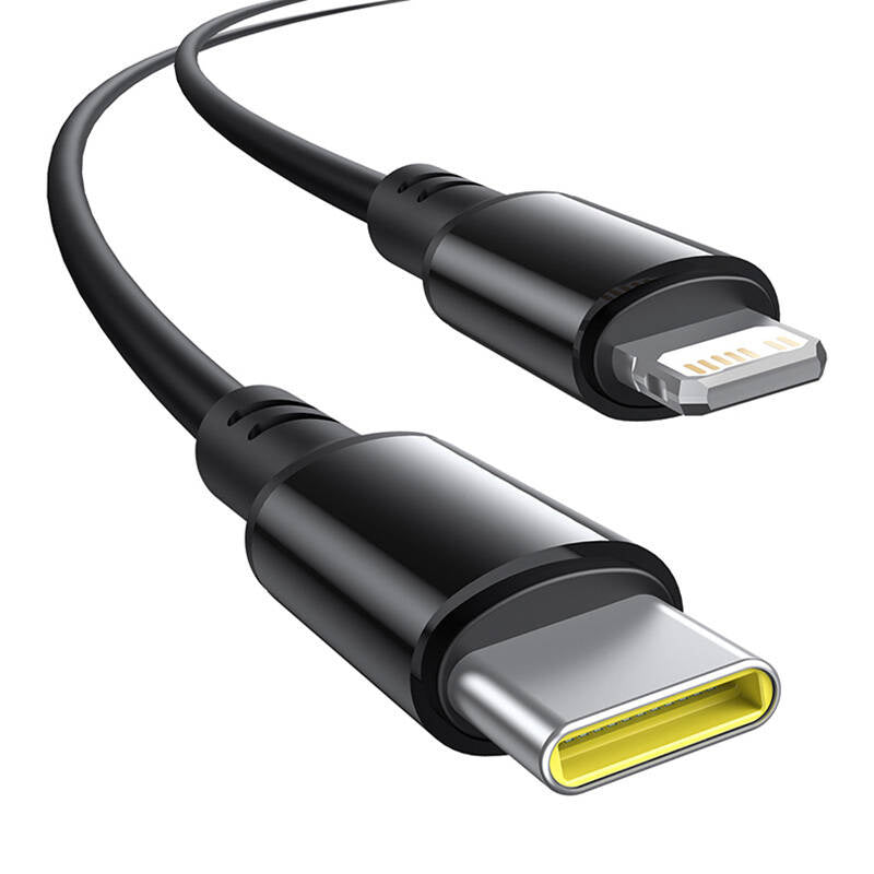 60W Baseus USB-C car charger + Lightning cable (Black) - Product Image 5